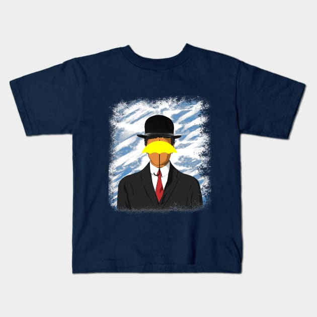 How I met your mother - Son of yellow umbrella sky Kids T-Shirt by Uwaki